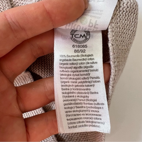 Set Of 2 Green Button Blue Pink Tan Sun Button Cardigan Organic Cotton 86/92 24m - Picture 7 of 7